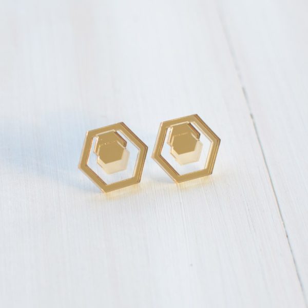 Hexa mirror Gold