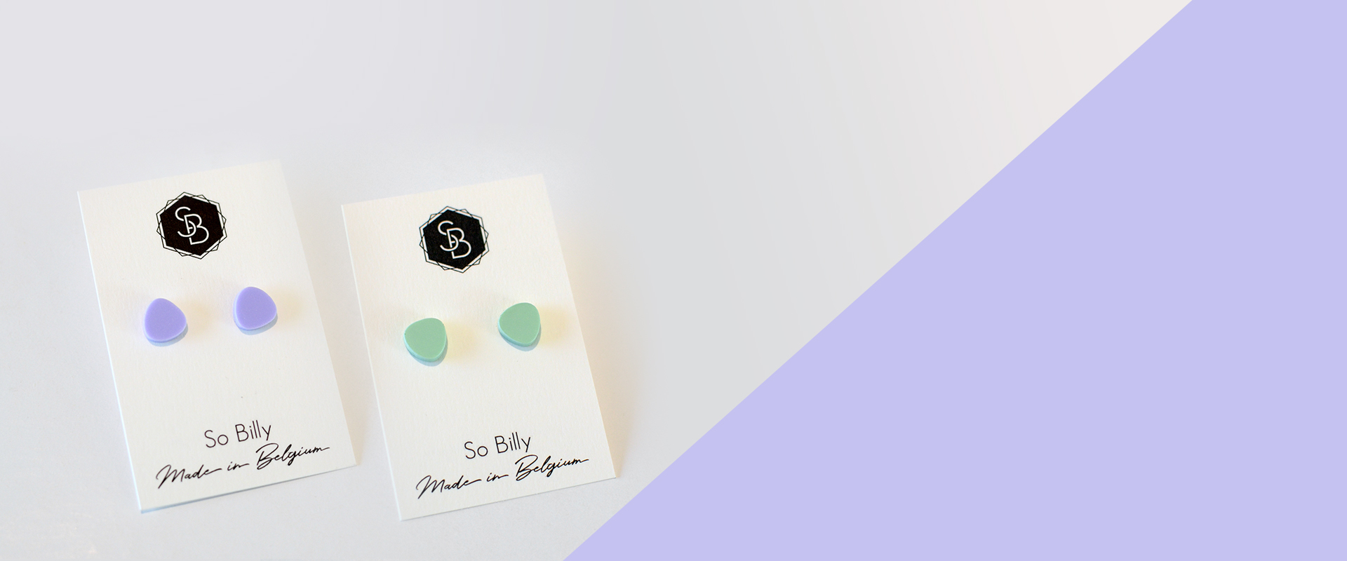 Boucles d'oreilles So Billy Mini oave en plexi